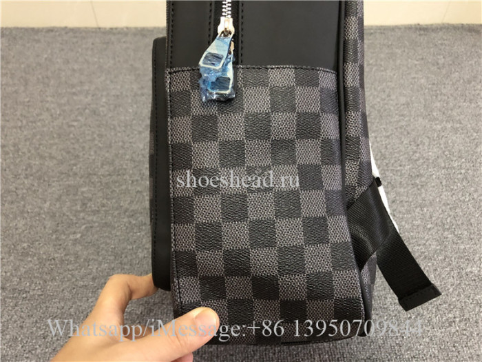 Louis Vuitton Josh Damier Graphite Black Backpack