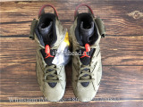 Super Quality Travis Scott x Air Jordan 6 Retro Olive Green