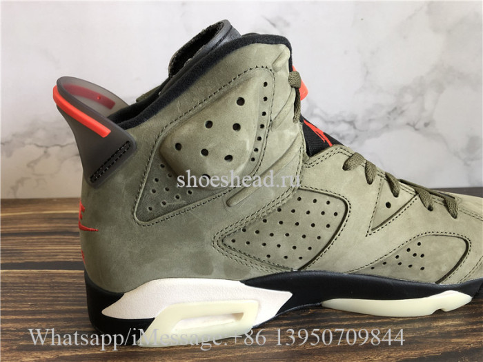 Super Quality Travis Scott x Air Jordan 6 Retro Olive Green