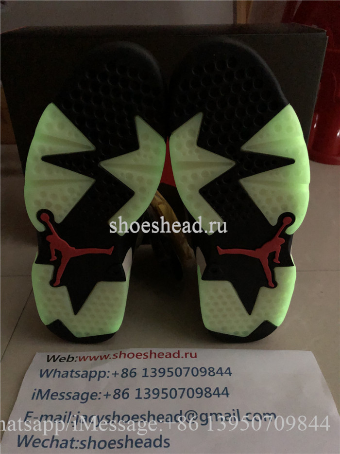 Super Quality Travis Scott x Air Jordan 6 Retro Olive Green