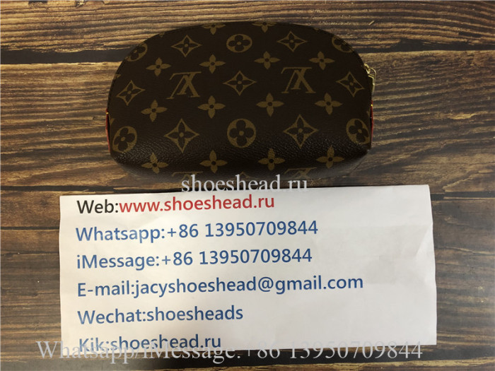 Original Louis Vuitton Monogram Canvas Cosmetic Pouch Bag M47515