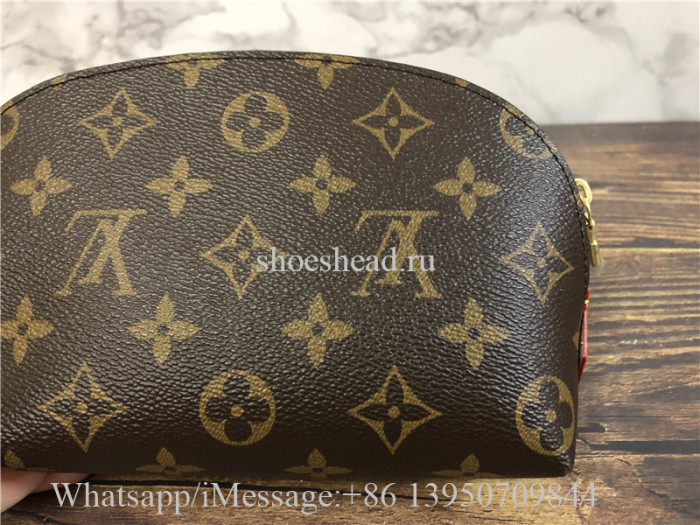 Original Louis Vuitton Monogram Canvas Cosmetic Pouch Bag M47515