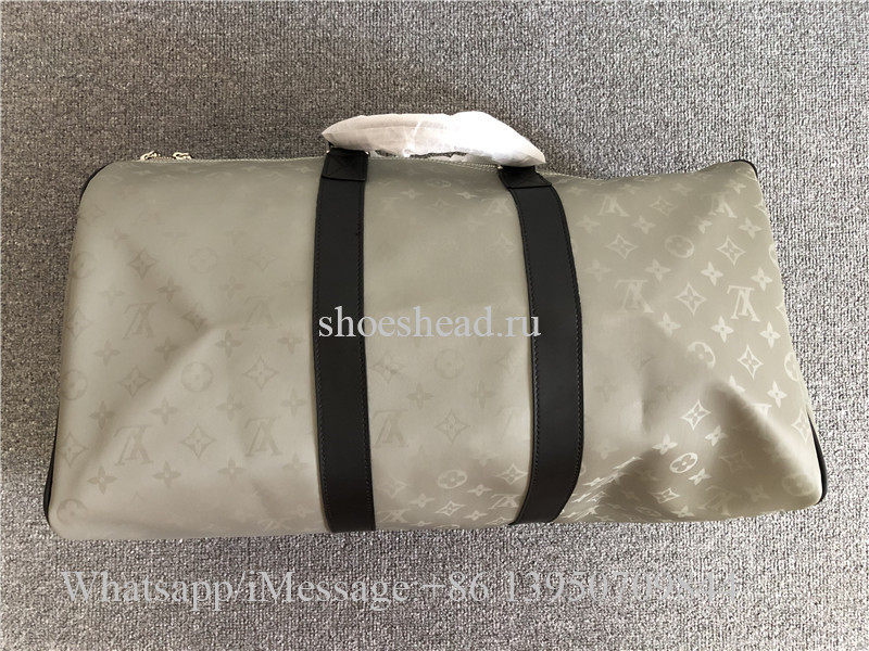 Louis Vuitton Titanium Monogram Duffle Bag