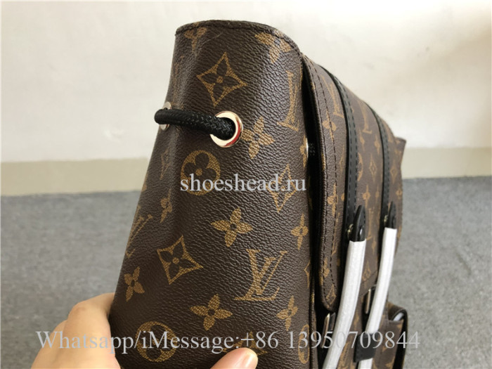 Original Louis Vuitton Christopher Monogram Macassar PM Brown Backpack