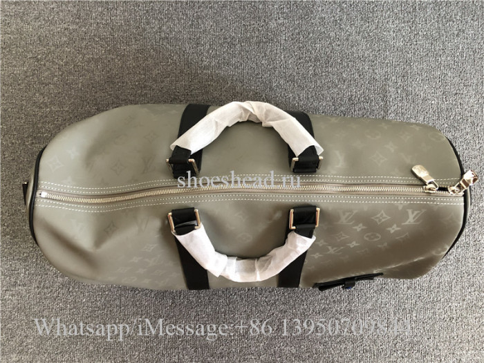Louis Vuitton Titanium Monogram Duffle Bag