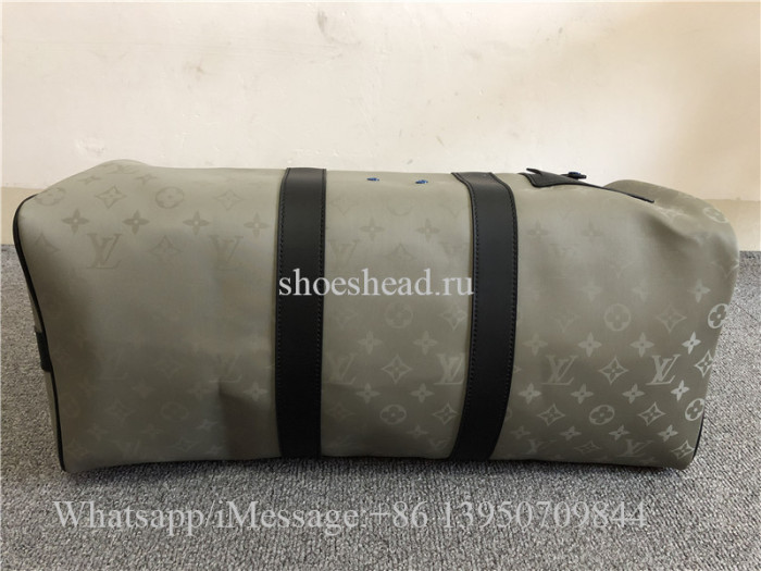 Louis Vuitton Titanium Monogram Duffle Bag
