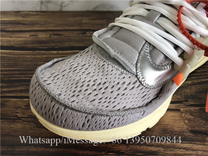 Off White x Nike Air Presto Grey