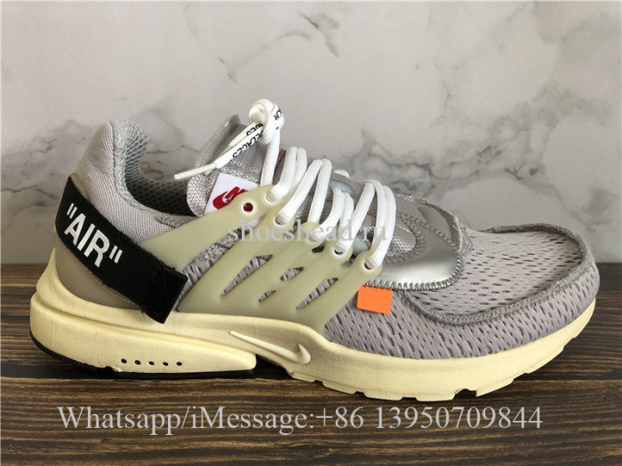 Off White x Nike Air Presto Grey