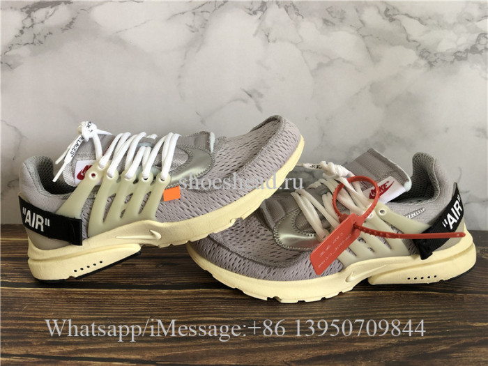 Off White x Nike Air Presto Grey