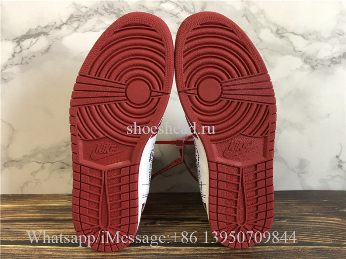 Super Quality Off White x Air Jordan 1 Chicago Red