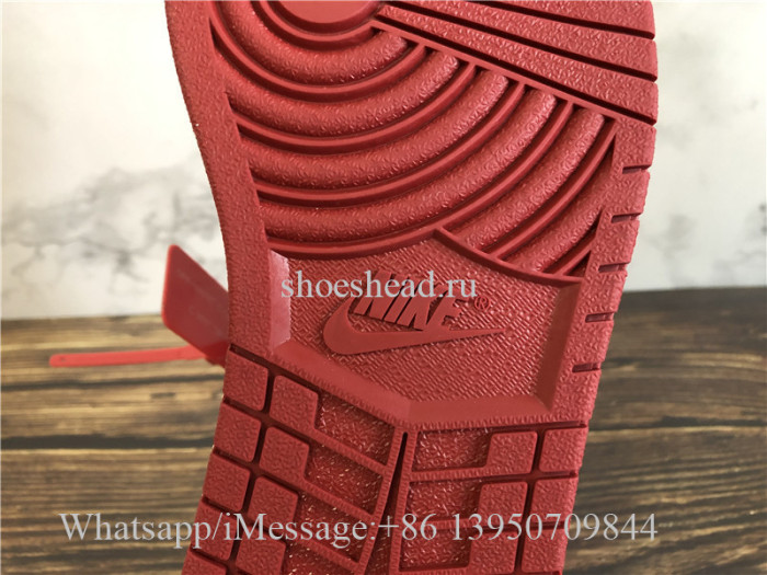 Super Quality Off White x Air Jordan 1 Chicago Red