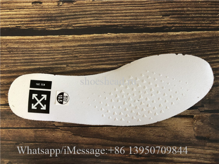 Super Quality Off White x Air Jordan 1 Chicago Red