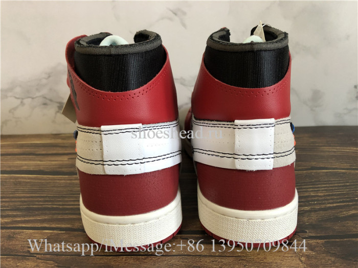 Super Quality Off White x Air Jordan 1 Chicago Red