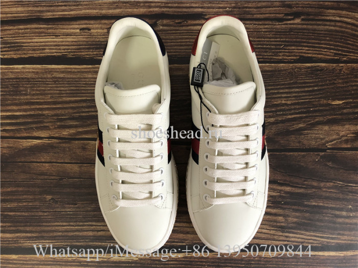 Super Quality Gucci Crystal-embellished Ace Sneakers