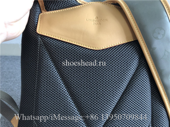 Original Louis Vuitton Monogram Titanium Backpack GM M43881