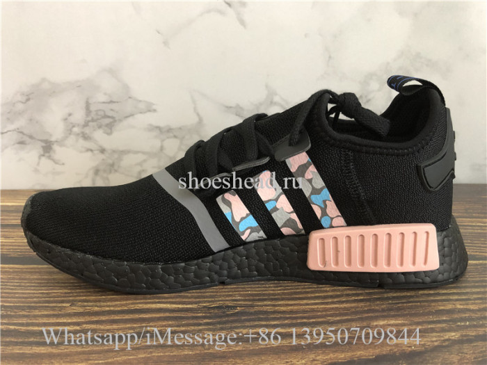 Adidas NMD R1 Stlt Primeknit Aqua Pink Camo