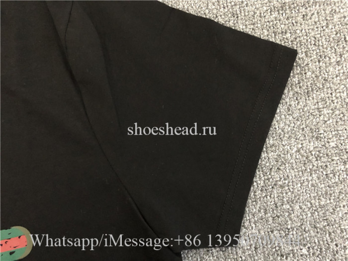 Gucci Logo Printed Cotton T Shirt