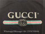 Gucci Logo Printed Cotton T Shirt