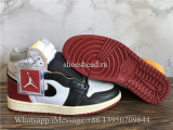 Super Quality 2018 Union x Air Jordan 1 High OG Black White Red