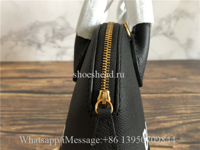 Original Balenciaga Ville Top Handle XXS Calfskin Mini Bag