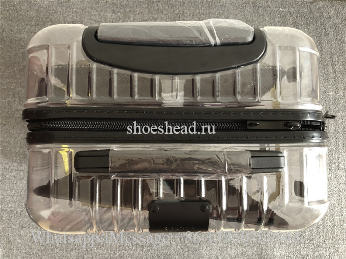 Luggage Rimowa x Off-white Transparent 21 inch Rolling Luggage Carry on Suitcase