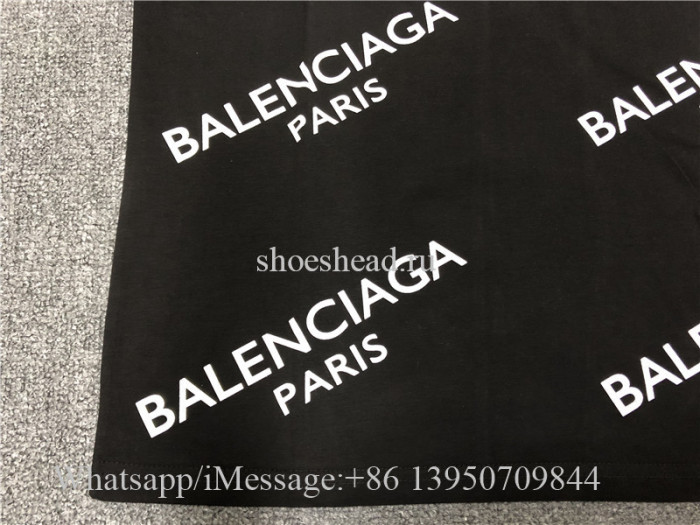 Balenciaga Logo Printed Tshirt