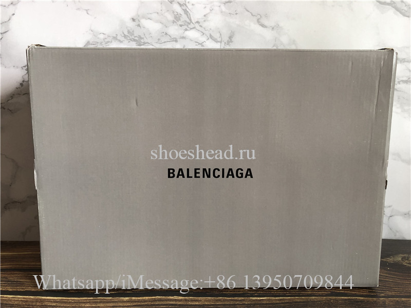 Newest Version Balenciaga Triple S Trainer White Cream