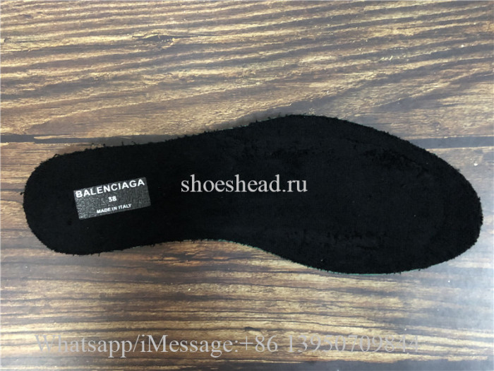 Balenciaga Logo Speed Sock Sneaker Black