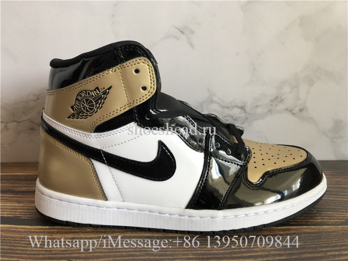 Air Jordan 1 Retro High Gold Top 3