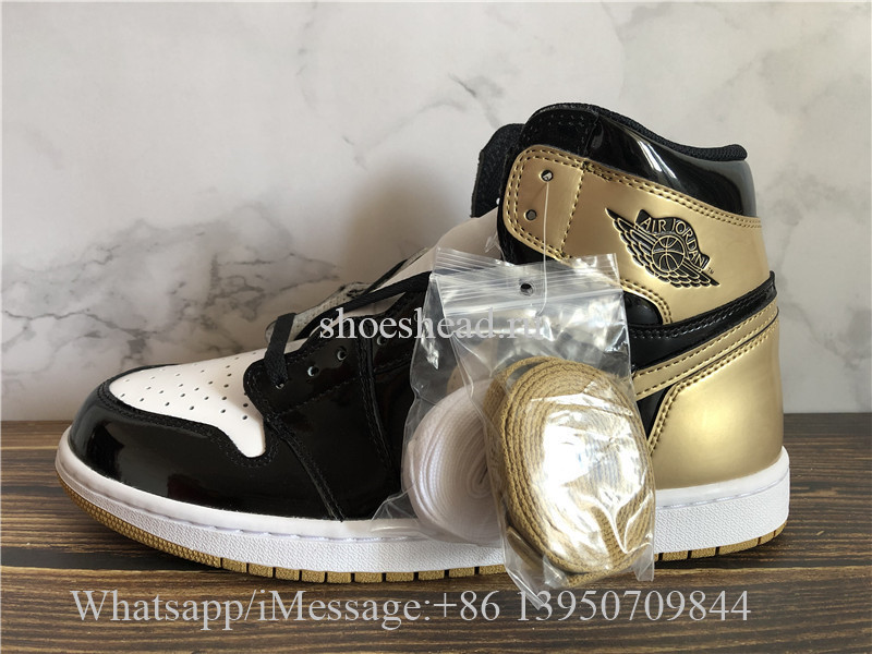 Air Jordan 1 Retro High Gold Top 3