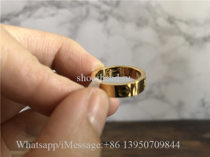Cartier Love Ring Yellow Golden
