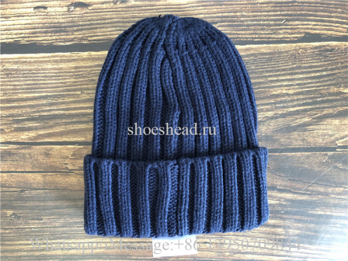 Moncler Blue Sweater Hat & Scarf