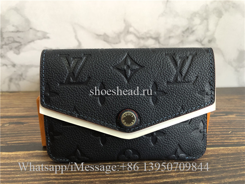 Original Quality Louis Vuitton Monogram Empreinte Blue Wallet M62017