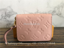 Original Quality Louis Vuitton Pink Short Wallet M60740