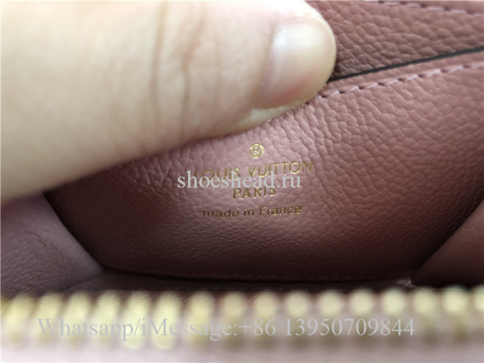 Original Quality Louis Vuitton Pink Short Wallet M60740
