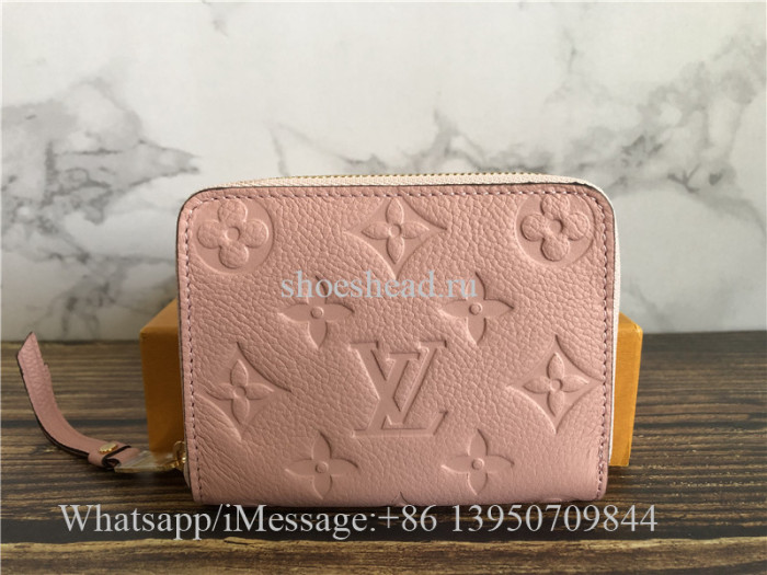 Original Quality Louis Vuitton Pink Short Wallet M60740