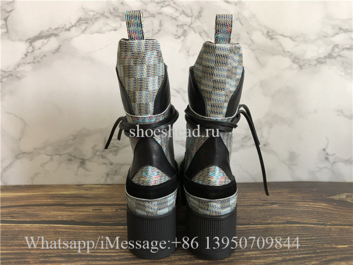 Louis Vuitton LV Laureate Platform Desert Boot Blue