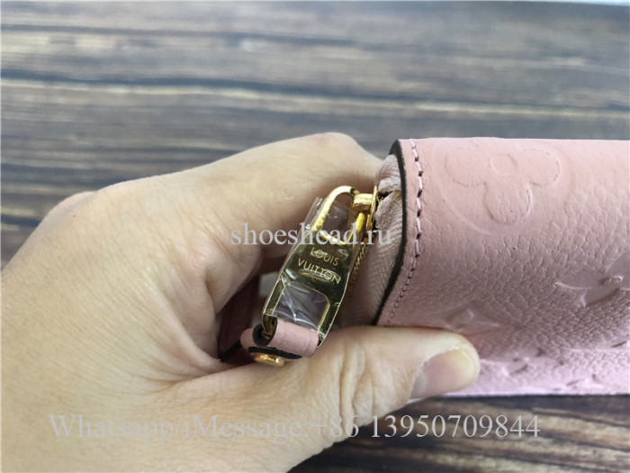 Original Quality Louis Vuitton Pink Short Wallet M60740