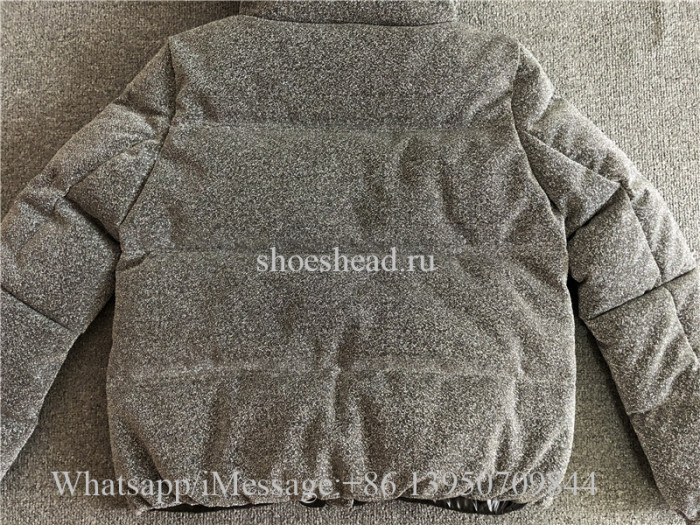 Moncler Bandama Silver Short Jacket 2019