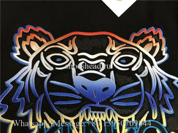 Kenzo Gradient Tiger Logo Graphic Tee