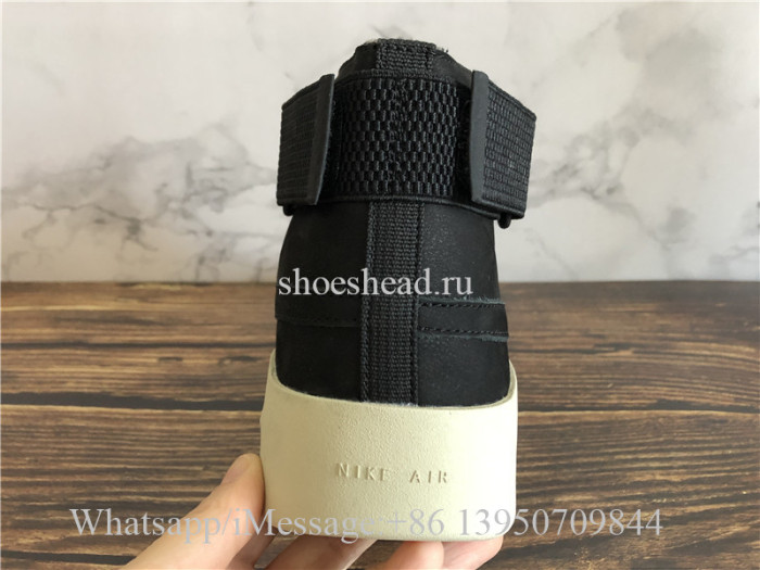 Nike Air Fear Of God Raid In Black