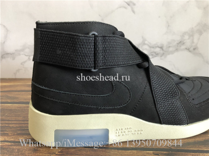 Nike Air Fear Of God Raid In Black