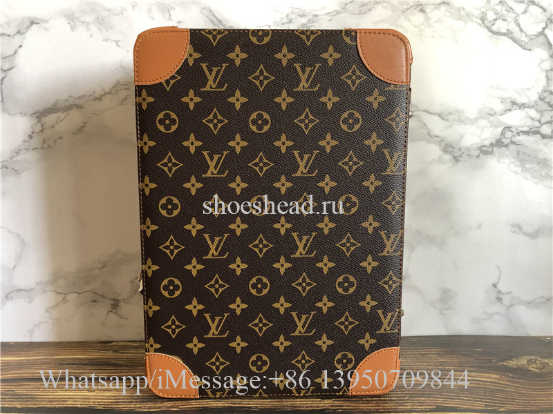 Off White x Air Jordan 1 Louis Vuitton Brown