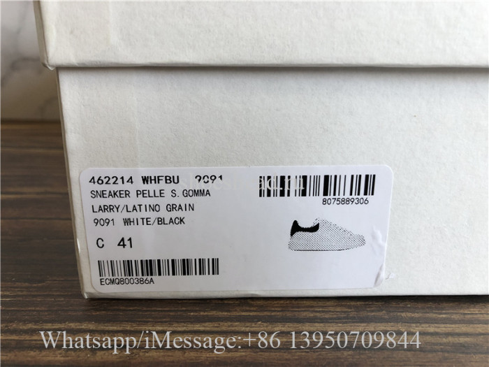 Super Quality Alexander McQueen Sneaker Black White