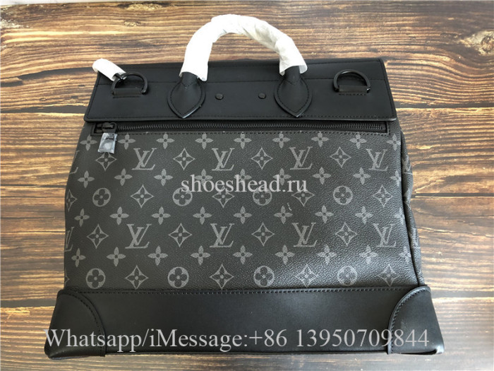Original Louis Vuitton Monogram Steamer PM Black Bag