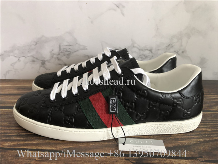 Super Quality Gucci Ace Gucci Signature Sneaker