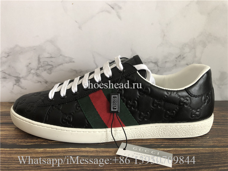 Super Quality Gucci Ace Gucci Signature Sneaker