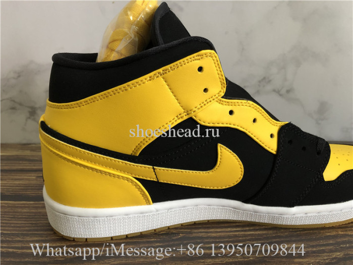 Air Jordan 1 BMP New Love Black Yellow