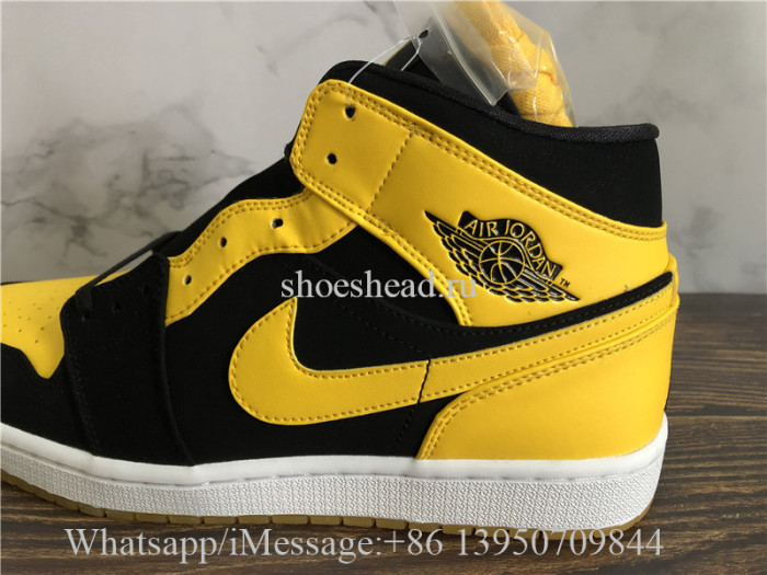 Air Jordan 1 BMP New Love Black Yellow
