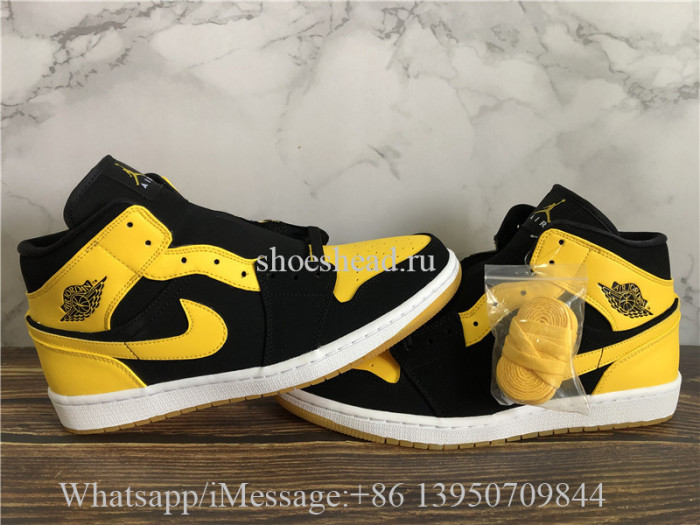 Air Jordan 1 BMP New Love Black Yellow